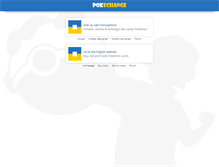 Tablet Screenshot of pokechange.net